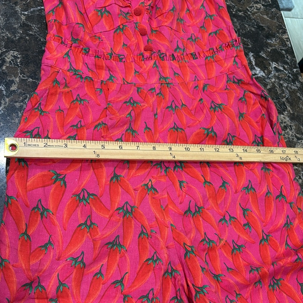FARM Rio Vibrant Pink Jumpsuit - Picture 5 of 8
